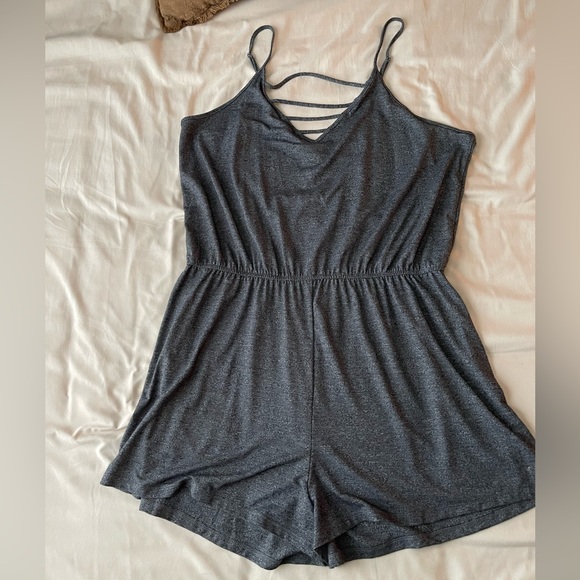 Grey Romper - Picture 2 of 2